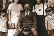 Karol z ojcem w Kalwarii Zebrzydowskiej, 1930 rok