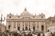 27 kwietnia 2014 roku - Msza kanonizacyjna bł. Jana Pawła II i bł. Jana XXIII. Fot. Radosław Janica